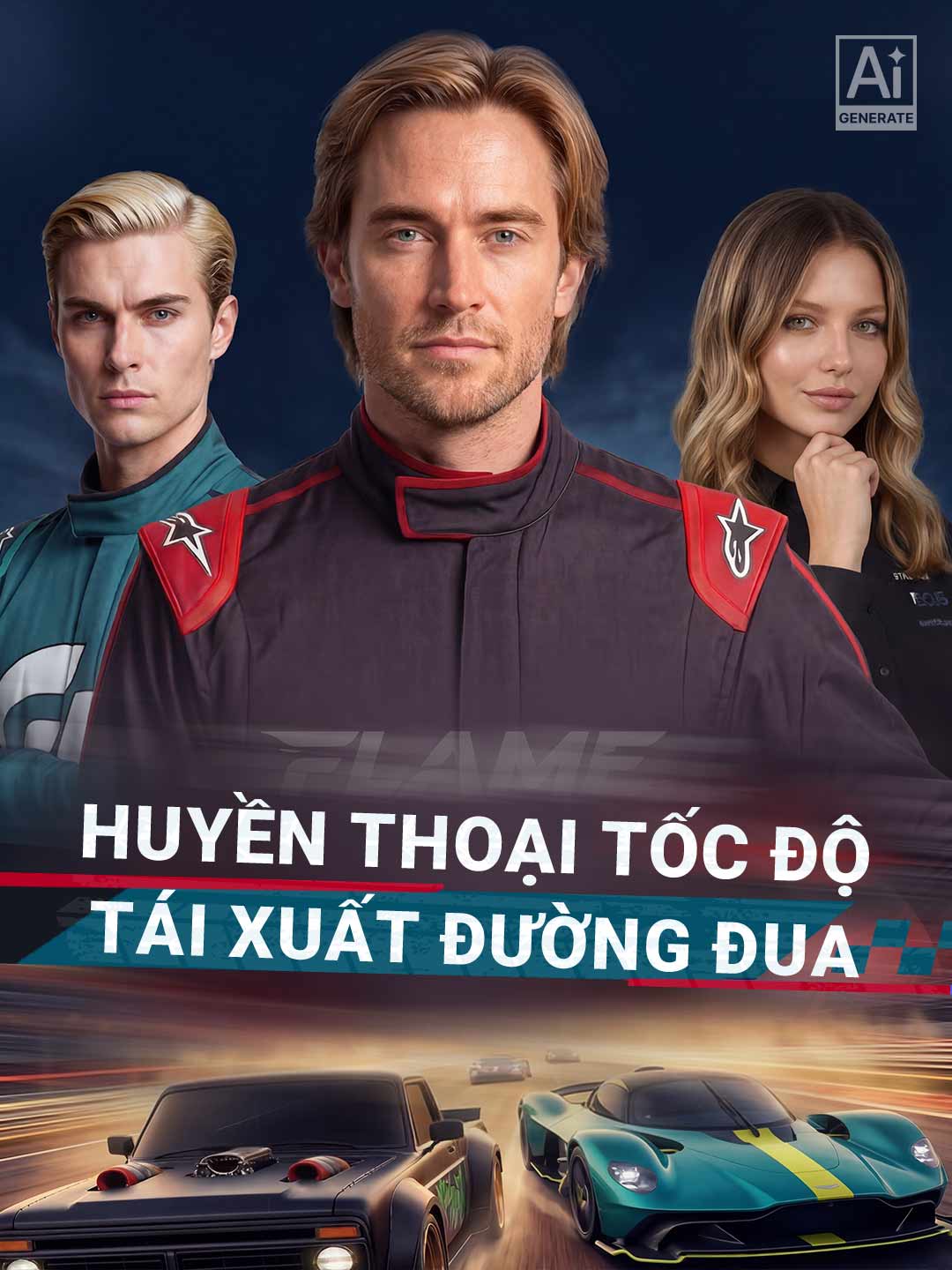 Ảnh bìa của Thần Đua Tái Xuất