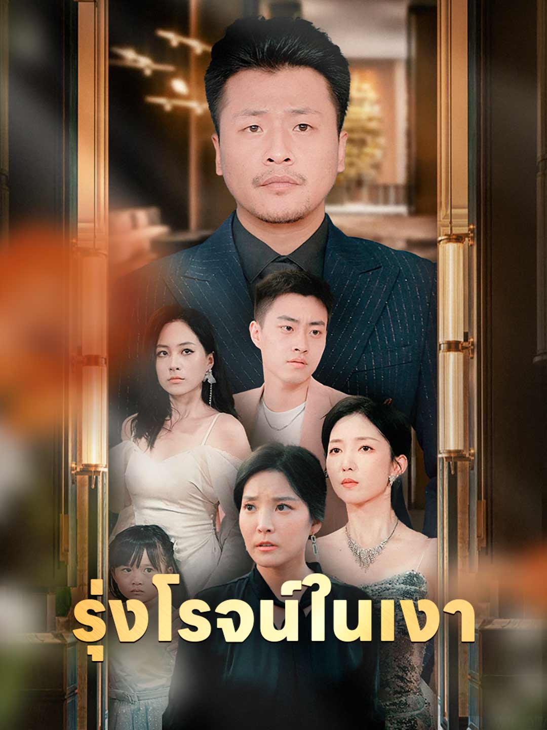 ปกของ รุ่งโรจน์ในเงา