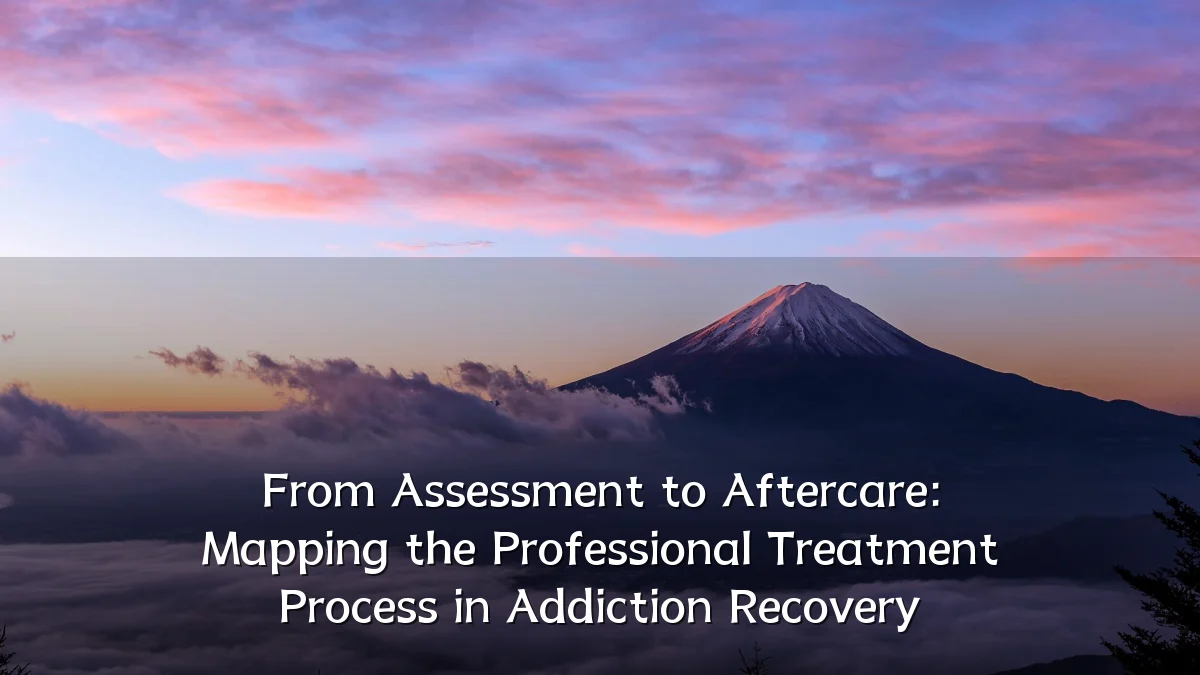 From Assessment to Aftercare: Mapping the Professional Treatment Process in Addiction Recovery