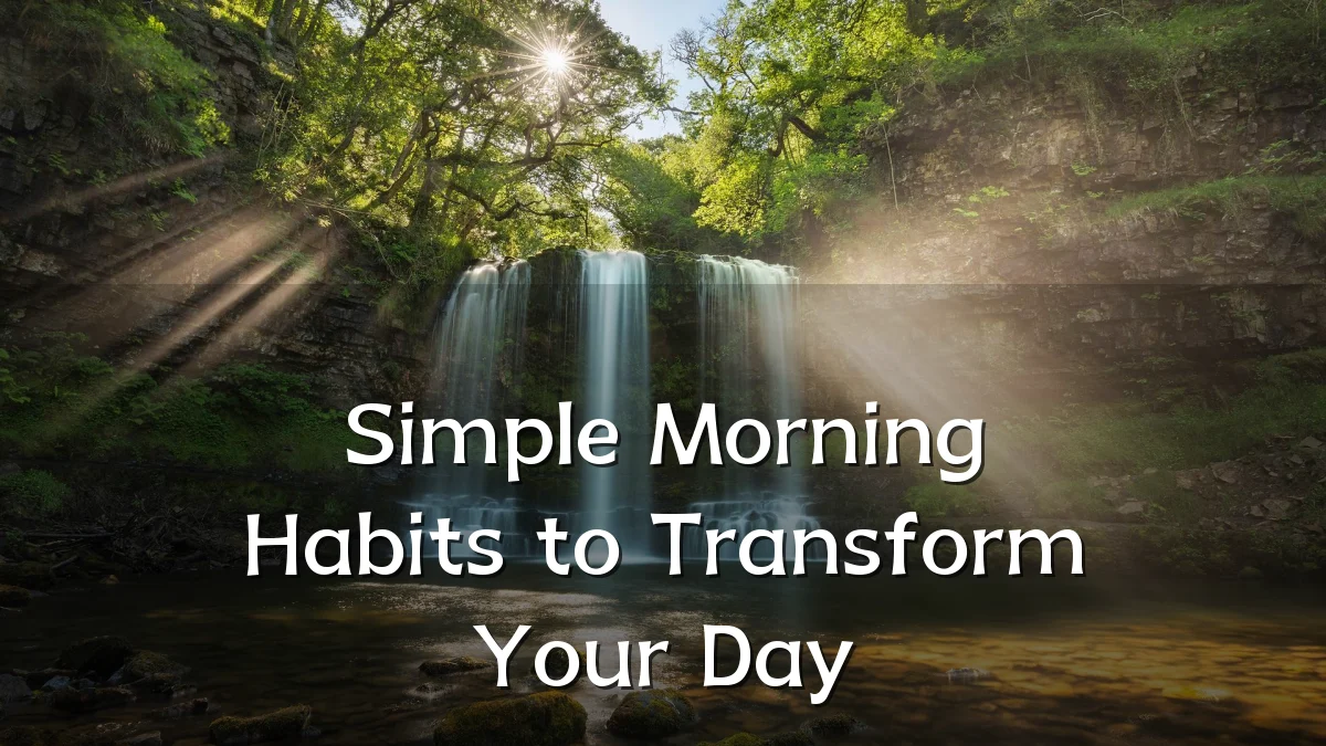Simple Morning Habits to Transform Your Day