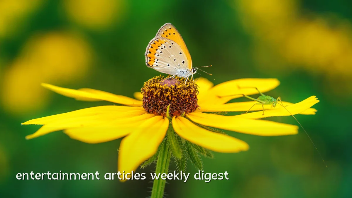 entertainment articles weekly digest