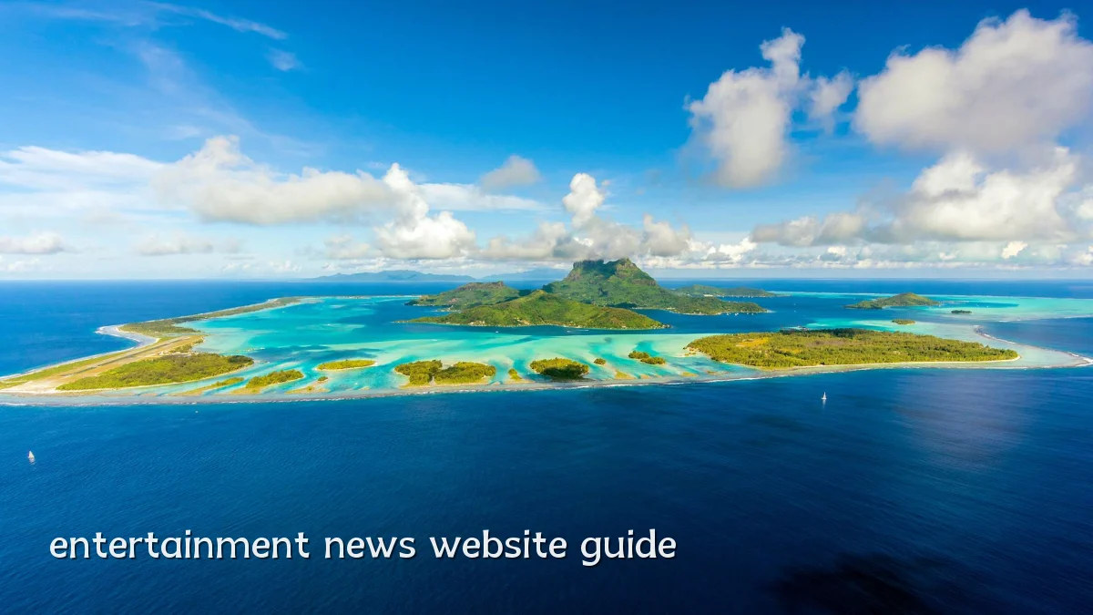 entertainment news website guide