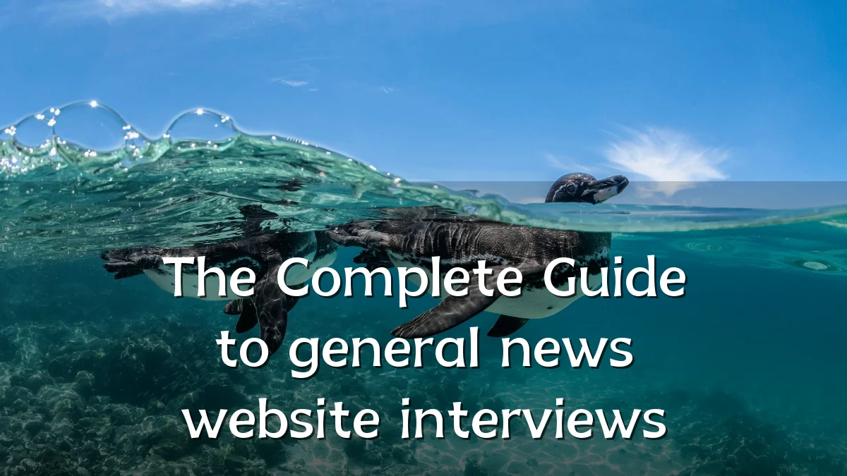 The Complete Guide to general news website interviews