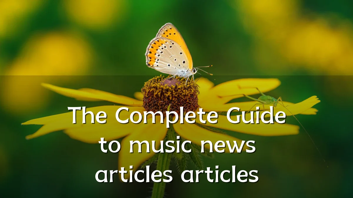 The Complete Guide to music news articles articles