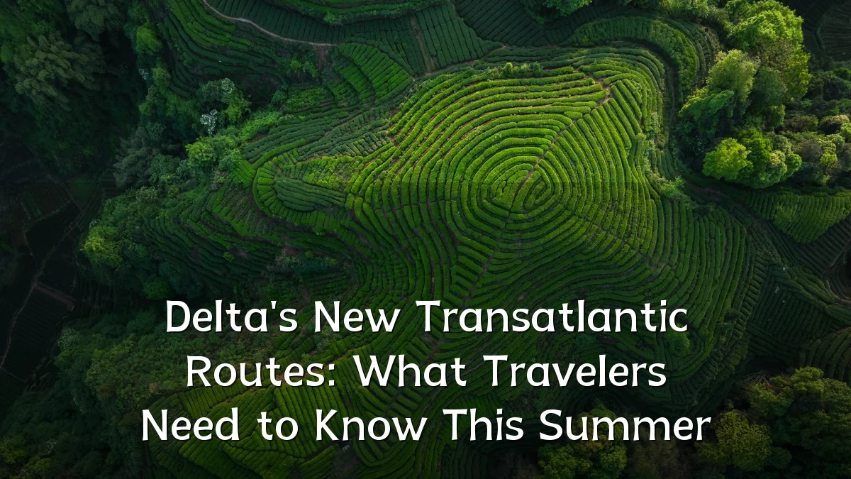 Delta's New Transatlantic Routes: What Travelers Need to Know This Summer