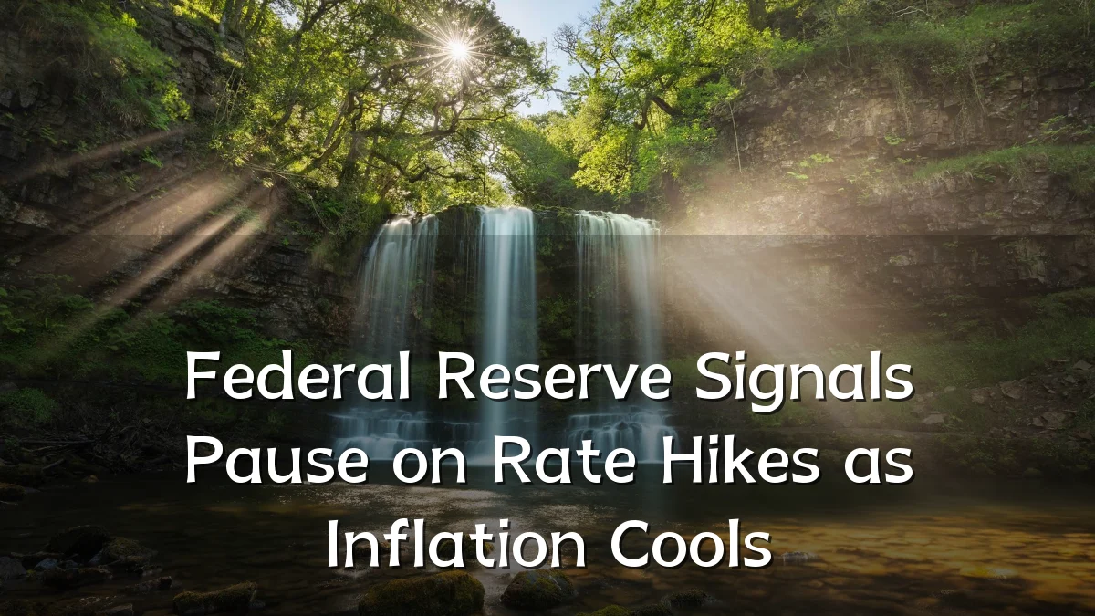 Federal Reserve Signals Pause on Rate Hikes as Inflation Cools