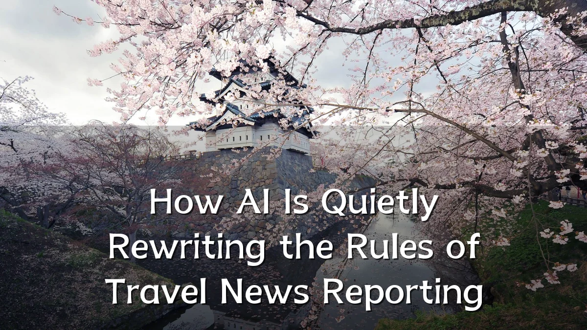 How AI Is Quietly Rewriting the Rules of Travel News Reporting
