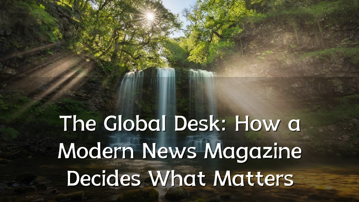 The Global Desk: How a Modern News Magazine Decides What Matters
