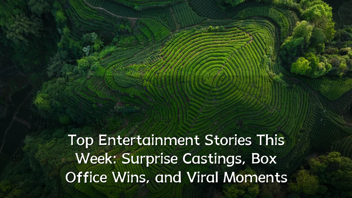 Top Entertainment Stories This Week: Surprise Castings, Box Office Wins, and Viral Moments