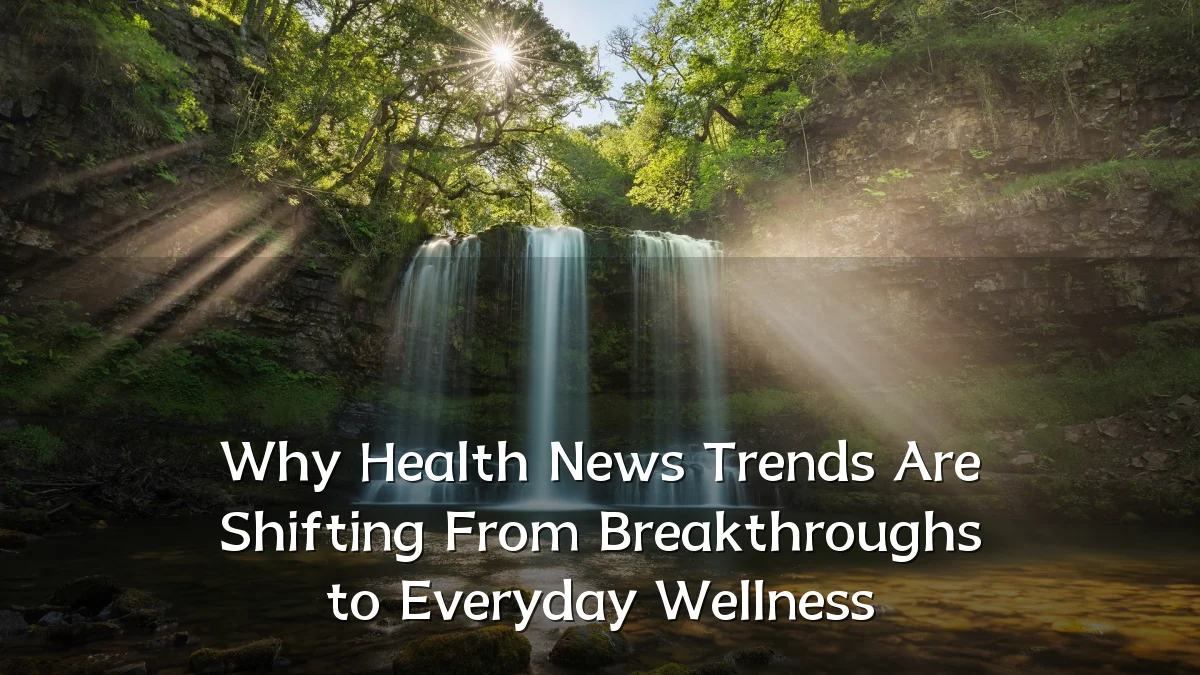 Why Health News Trends Are Shifting From Breakthroughs to Everyday Wellness