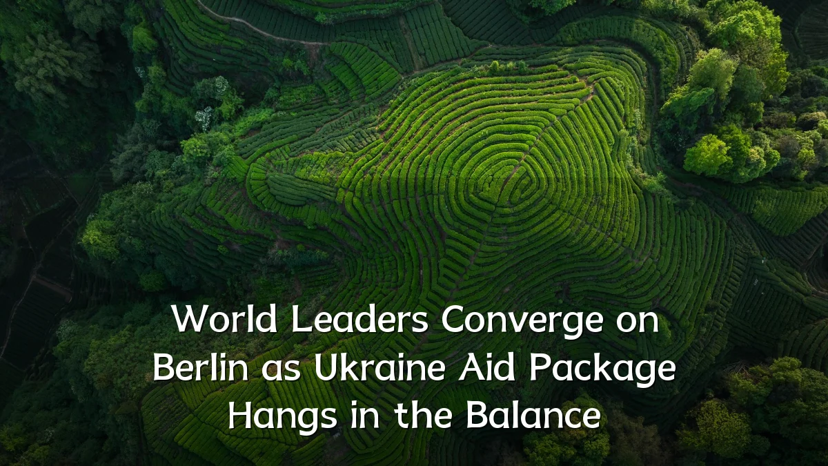 World Leaders Converge on Berlin as Ukraine Aid Package Hangs in the Balance